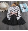 New Arrival Latest Design Baby Girl Dress Spring Fall Kids Dresses Casual Princess Dress Baby Girl Clothing