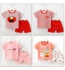 Children's short-sleeved suit cotton summer new baby summer clothes T-shirt clothes boys girls shorts clothing kids clothing