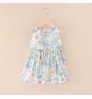 Summer Toddler girls clothings Cute flora printing clothings dress Leisure Cotton kids clothings wholesale factory price
