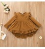 Girls Clothing Sets Fall Spring Two Piece Outfits Dress + Pants Cute Baby Girl Kids Clothes Flower Printing Kids Casual wear