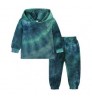 2022 New Autumn winter Girl's Sets Tie-dye Long Sleeve Hoodie Trousers Girls' Clothing Sets Children's Set