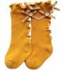 2022 Hotsale Cotton Bow socks Newborn Baby Girls Knee High Socks Ruffled Toddler Long Socks
