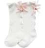 2022 Hotsale Cotton Bow socks Newborn Baby Girls Knee High Socks Ruffled Toddler Long Socks