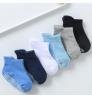 Customized Logo Breathable Comfortable Toddler Infant Newborn Kids Non Slip Crew Griporganic Baby Socks