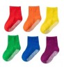 Wholesale Baby Non Slip Socks Pack With Grips Neutral Organic Cotton Socks For Infants Little Girls Boys