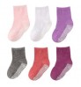 Wholesale Baby Non Slip Socks Pack With Grips Neutral Organic Cotton Socks For Infants Little Girls Boys
