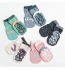 Toddler Kids Non Slip Newborn Anti Slip Baby Girl Knitted Socks Rubber Soles Floor Socks With Grips