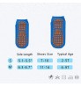 Baby Ankle Grip Socks Non Slip/Anti Skid Trampoline Crew Socks for Boys Girls Toddlers Kids