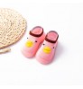 Custom high quality cute Toddler Shoe socks anti slip baby walker socks