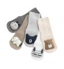 Youki Custom Logo Design Cotton Anti-Slip Newborn Cute 3D Animal Boy Girl Baby Socks