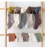 Solid Colors Hot Selling Custom Logo Socks Autumn Winter Kids Warm Socks Toddler Baby Socks Wholesale