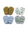 Non Slip Silicon Baby and Newborn Present Cute Gift Set Funny Christmas Baby Socks