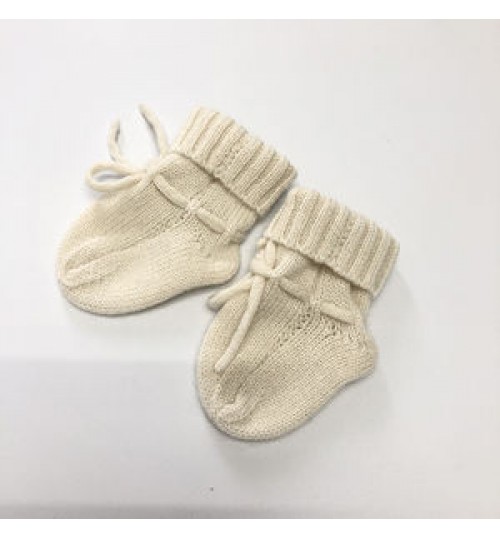 newborn baby socks customized knitted luxury pure cashmere baby socks for winter