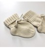 newborn baby socks customized knitted luxury pure cashmere baby socks for winter