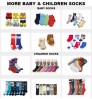 infant toddler newborn 3d Baby & children socks for baby boy and girl anti slip cotton socks gift sets summer sock babi sox