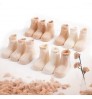 Factory custom wholesale custom GOTS certificated 100% organic cotton baby socks