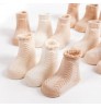 Factory custom wholesale custom GOTS certificated 100% organic cotton baby socks
