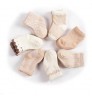 Factory custom wholesale custom GOTS certificated 100% organic cotton baby socks