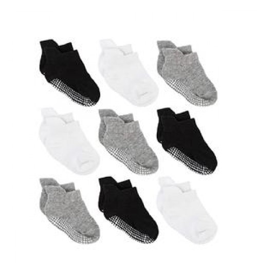 Thicken Comfort Cotton Anti Slip Non Skid Ankle Toddler Kids Boys Girls New Born Baby Socks