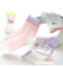 Wholesale Spring Summer Kids Thin Knit Mesh Socks Fashion Breathable Cute Cartoon Cotton Boy Girl Baby Student Children Socks