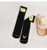 Spring and summer new fashion quick dry sporty socks children's mid tube socks AD letter children socks
