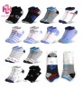 Wholesale Cheap Children Kids Young Boys Girls Polyester Cotton Socks Custom Band Packing