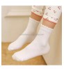 Kids Socks Spring Autumn Summer Cotton Casual White Children School Socks for Girls Boys Sport Students Baby 2-14 years