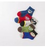 Stocked Kids Cartoon Marvel Socks Boy Combed Cotton USA Hero Crew Socks for Baby Children