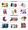 KT-3-1197 white socks kids children school white socks