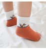5 groups children socks combed cotton cute cartoon fox cat leaf weather socks for boys girls