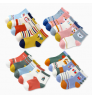 New Designs 5 Pack Ankle children Socks Boys Girls Soft Cotton socks Cartoon Cute baby socks set