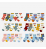 New Designs 5 Pack Ankle children Socks Boys Girls Soft Cotton socks Cartoon Cute baby socks set