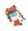 New Designs 5 Pack Ankle children Socks Boys Girls Soft Cotton socks Cartoon Cute baby socks set