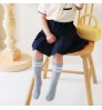 Popular Summer Children Socks Solid Color Parallel Bars College Style Girls Calf Socks