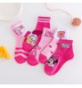 Wholesale Custom Design Children Cute Kids Socks Colorful Cotton Girl School Teen Boy Socks Jacquard Mouse Kid Cartoon Crew Sock