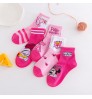 Wholesale Custom Design Children Cute Kids Socks Colorful Cotton Girl School Teen Boy Socks Jacquard Mouse Kid Cartoon Crew Sock