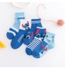 Wholesale Custom Design Children Cute Kids Socks Colorful Cotton Girl School Teen Boy Socks Jacquard Mouse Kid Cartoon Crew Sock