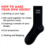 High Quality Sport Embroidery Custom Design Logo Socks With Packaging Wholesale Women Men Custom Knit Cotton Sock