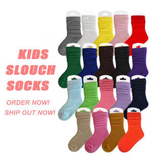 Kids Slouch Socks Children Kids Toddler Slouch Socks
