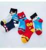 Wholesale 5pairs/lot Children Cute Cartoon Socks Kids 2-12Years Lovely Anime Socks