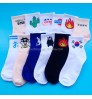 Socks Colorful Cozy Fashion Custom Private Label Cotton Socks