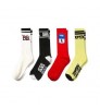 Best selling custom logo trend sports socks casual student mid-tube socks