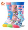 Little Fly Bird Wholesale Children custom logo design Colorful Cotton Kids Children Foot Socks kids Socks