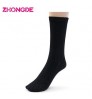 Bamboo Ribbed Boys Girls White Children Crew Socks, Uniform Basic Casual School Socks