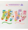 Newborn Cartoon Print Cotton Children's Mesh Socks Kids Boys Cotton Socks Baby Girls Casual Socks