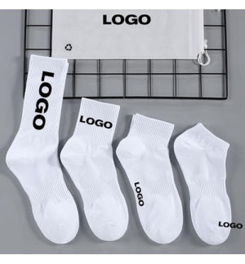 Quality compression ankle grip designer mens crew unisex sport cotton custom logo socks men
