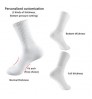 Quality compression ankle grip designer mens crew unisex sport cotton custom logo socks men