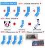 OEM Design Your Own Fancy Novelty Embroidery Sock Men Pattern Logo Chaussettes Customize Cotton Unisex Crew Logo Socks