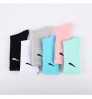 Amazon hot sell high grade quality custom logo socks branded men's cotton socks unisex adult size athletic sports NK socks