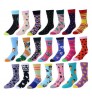 Creative Custom Cotton Popular Logo Men Women Socks Tube Skateboard Casual Happy Socks